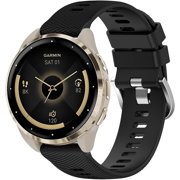 UITBDWR-for Garmin Venu 3S Watch Band, 18mm Cross-check Bands for Garmin Venu 4 41mm/3S/ 2S,Vivoactive 4S/3S,Forerunner 255S/265S