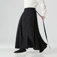 thumbnail image 1 of UIX Men Fashion Casual Horse Face Skirt, 1 of 8