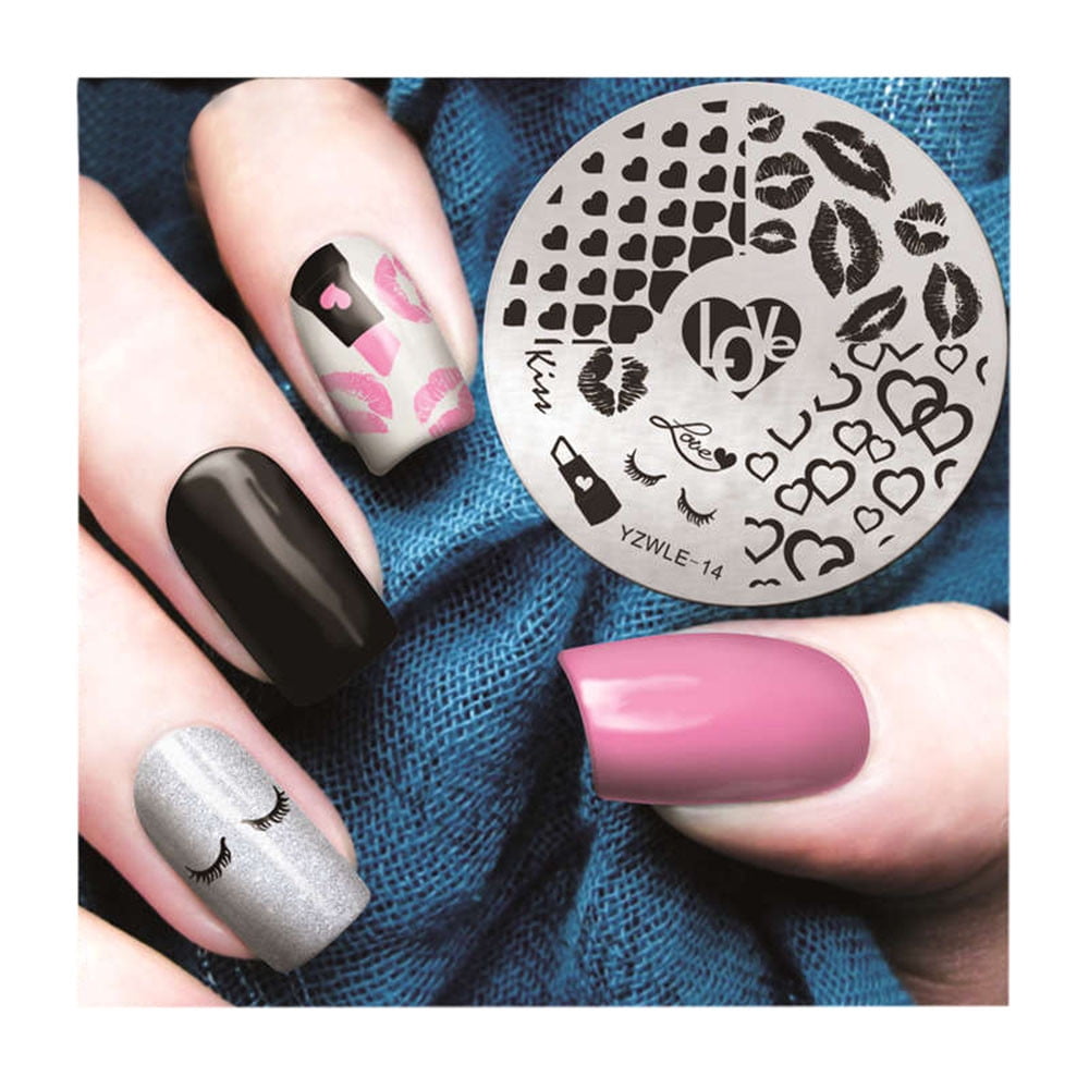 UIX Nail Art Printing Plate Image Stamping Plates Manicure Template