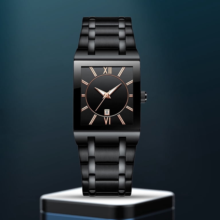 UIX Square Watches for Men and Women Stainless Steel Mens  display picture 1