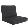 thumbnail image 1 of UIXE Outdoor Deep Seat Cushion Set, Patio Furniture Cushions & Back Pad, Water-Resistant Sectional Sofa Cushions for Bistro Chair - Gray, 1 of 6