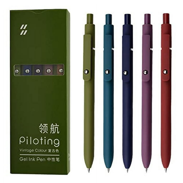 Gel Ink Rollerball Pens, Retractable Gel Pen, Gel Black Pen Japan