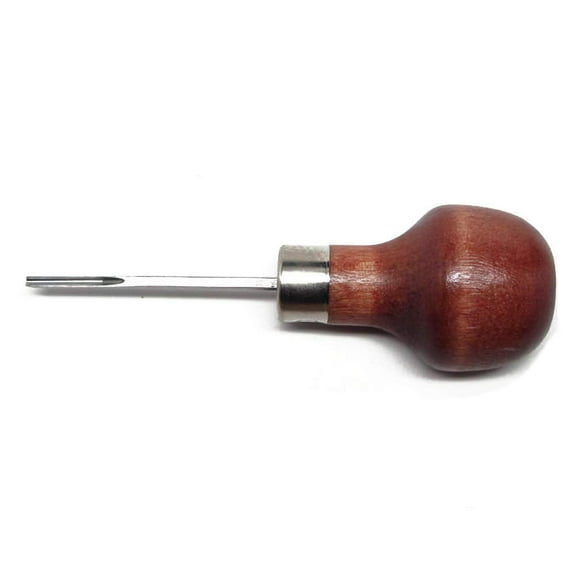 UJ Ramelson 3/32" (2mm) Veiner U Tool for Woodcarving and Gunsmith Palm Handle Made in USA