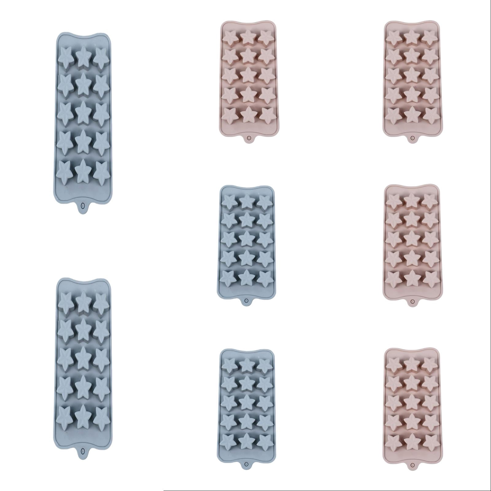 UJMNHYGT Ice Cube Trays Easy Release, Flexible Silicone Ice Cube Molds with Removable Lid, Reusable Freezer Ice Trays Stackable for BPA Free