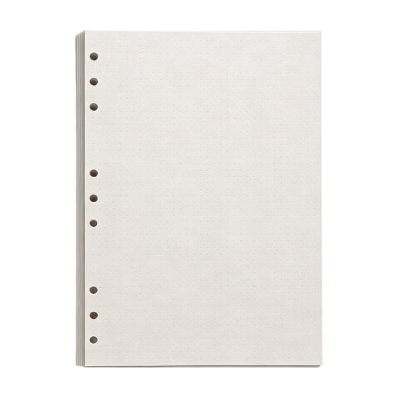 UJMNHYGT Loose Leaf Paper 45 Sheets Wide Ruled 7.09x10.24 Inch, Bulk Office Filler Sheets 9 Hole Punched, Wide Ruled Notebook Paper for 9 Ring Binder