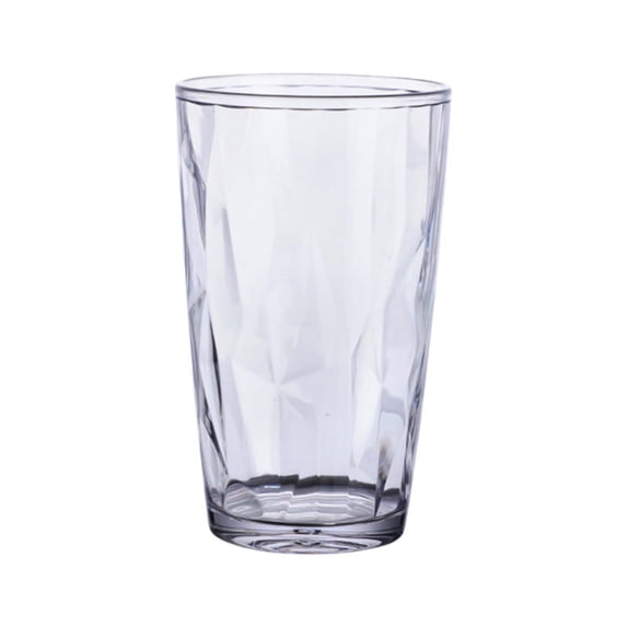 UJMNHYGT Plastic Stackable Water Tumblers, Jewel Tone Colors Drinking Cups Value Set Reusable BPA Free Top Rack Dishwasher Safe