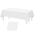 thumbnail image 1 of UJMNHYGT Table Cloth Disposable 53.94x107.87 Inch, Rectangular Table Cloths Leakproof Sturdy Cover for Party Picnic Wedding Decorative Tablecloths, 1 of 9