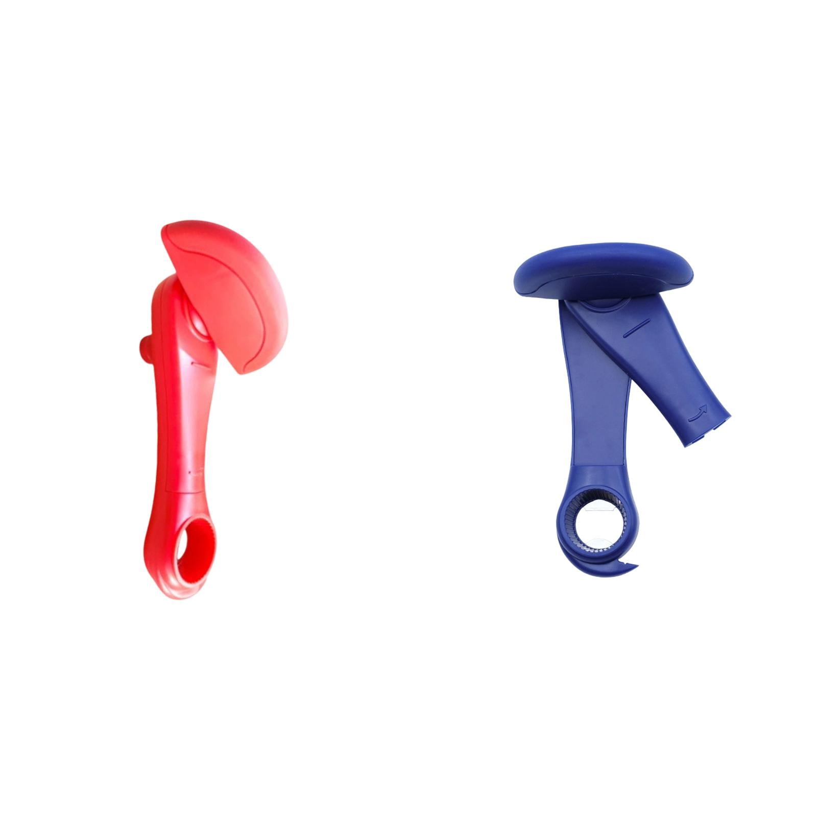 UJMNHYGT Safety Manual Can Opener Stainless Steel Ergonomic Anti Design, Smooth Edge Side Cut No Sharp Cuts, Lid Lifter Won't Touch Food, Handheld Easy Turn Knob for Kitchen Restaurant