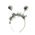 thumbnail image 1 of UJNDER 1970s Retro Disco Party Electroplated Headband Carnival Accessory for Festivals and Masquerade Silver, 1 of 3