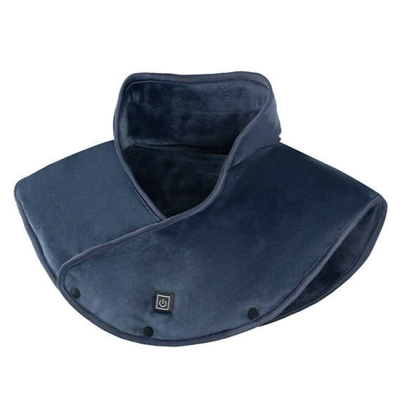 UJNDER Adult Neck and Shoulder Heating Shawl for Comfort Versatile Heated Wrap for Home Use Ideal Blue