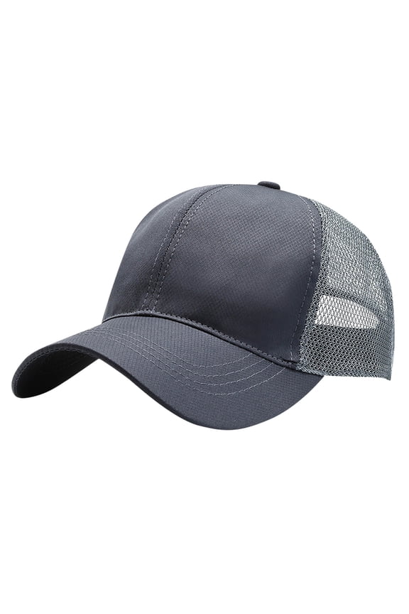 Baseball Cap Classics Breathable Mesh Trucker Cap with Adjustable Snapback Unisex Summer Hat A,One Size