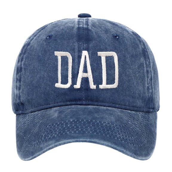 UJNDER Baseball Caps Father's Day Dad Embroidered Printed Cap For Stylish Men Customized Gift Hat For Dad On Birthday Or Special Occasions Navy