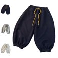 thumbnail image 1 of UJNDER Boy's Embroidered Casual Joggers Loose Fit Athletic Pants for Autumn Comfort Boys Sweatpants,Blue,12-24 Months, 1 of 3