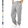 thumbnail image 1 of UJNDER Boys Casual Jogger Elastic Waist Pull On Soft Blend Activewear for Kids Boys Athletic Pants,Light Gray,15-16 Years, 1 of 5