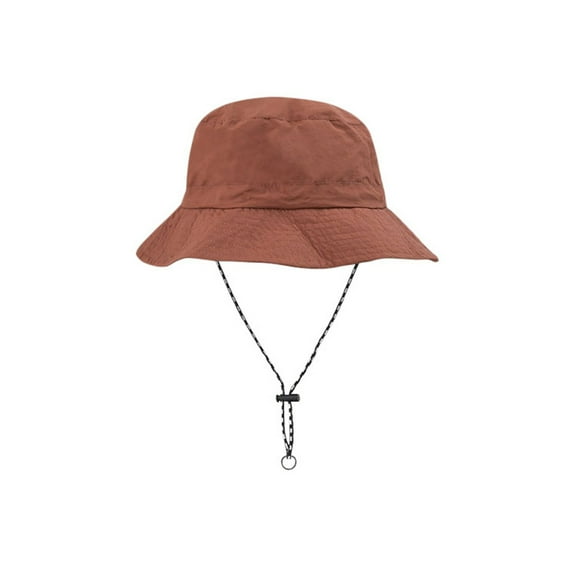 UJNDER Bucket Hat for Men Women Outdoor Sun Packable Fishing Hat for Hiking Camping Travel Beach Brick Red