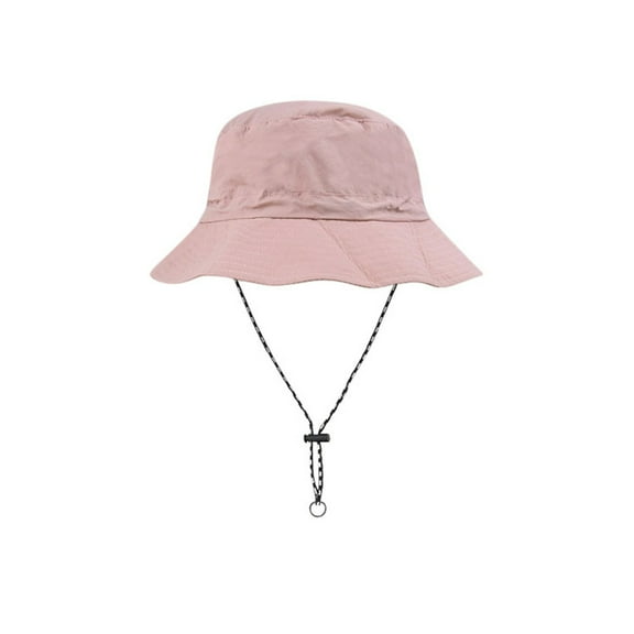 UJNDER Bucket Hat for Men Women Outdoor Sun Packable Fishing Hat for Hiking Camping Travel Beach Pink