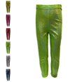 thumbnail image 1 of UJNDER Carnival Kids Fine Shiny Training Dance Pants Stretch Slim Fit Long Bottoms for Boys and Girls Flare Leggings,Green,15-16 Years, 1 of 4