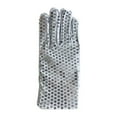 thumbnail image 1 of UJNDER Carnival Sequin Glove Bling Performance Gloves for 80s or 90s Dress Up and Rave Party Silver, 1 of 3