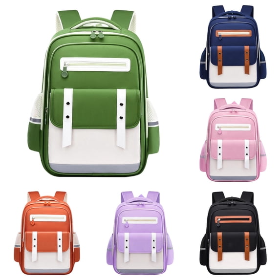UJNDER Cloud Design Large Capacity Backpack for Elementary Students Lightweight Weight-Reducing Daypack for Boys and Girls Girls School Backpack,02_Green,Large