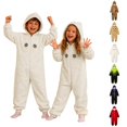 thumbnail image 1 of UJNDER Cute Romper Halloween Themed Hooded Romper for Boys Cozy Piece Outfit with Print Design for Toddlers and Kids,White,6-7 Years, 1 of 3