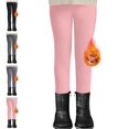 thumbnail image 1 of UJNDER Girls Lined Winter Pants with Cozy Embroidered Rabbit Design Joggers for Outdoor Wear Girls Leggings,Pink,4-5 Years, 1 of 8