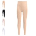 thumbnail image 1 of UJNDER Girls Solid Color Dance Ankle Length Leggings Stretchy Training Pants for Kids Performance Workout Leggings,Beige,3-4 Years, 1 of 4