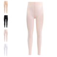 thumbnail image 1 of UJNDER Girls Solid Color Dance Ankle Length Leggings Stretchy Training Pants for Kids Performance Workout Leggings,Light Pink,7-8 Years, 1 of 4