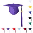 thumbnail image 1 of UJNDER Graduation Hat School Unisex Student Graduation Cap with Tassel for Adult Hats for Women Purple,One Size, 1 of 4