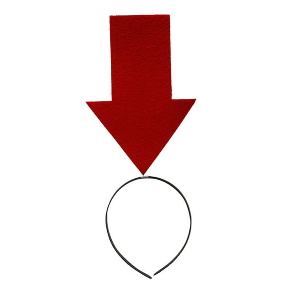 UJNDER Hair Band Photo Booth Props for Birthday Parties Holiday Celebrations and Weddings Birthday Headband Red