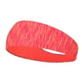 thumbnail image 1 of UJNDER Headbands for Women Elastic Hair Bands for Workout Yoga Running and Sports Non Sweat Hair Wrap Watermelon Red, 1 of 2