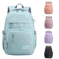 thumbnail image 1 of UJNDER High School Students Large Capacity Nylon Travel Backpack with Multiple Compartments for Casual Daily Commuting,Blue,Large, 1 of 4