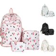 thumbnail image 1 of UJNDER Kids Adorable Cherry Printed Backpack with Spacious Main Compartment and Padded Straps for Elementary School Daily Use,Pink,Mid, 1 of 6