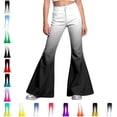thumbnail image 1 of UJNDER Kids Gradient Color Flared Trousers Elastic Waist Soft Comfortable Blend Everyday Wear Kids Pants,01_Grey,13-14 Years, 1 of 6