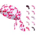 thumbnail image 1 of UJNDER Ladies Ribbon Sports Yoga Hair Tie Headband Care Awareness Flowing Scarf Band Headbands for Women,Pink2,One Size, 1 of 3