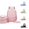 thumbnail image 1 of UJNDER Leopard Print 3-Piece Backpack for Middle School Students Large Capacity Lightweight Daypack with Pencil and Lunch Bag Middle School Backpack,02_Pink,Large, 1 of 3