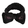 thumbnail image 1 of UJNDER Letter OMG Hair Tie Bow Face Wash Makeup Headband Accessories for Women Hair Accessories Black, 1 of 3