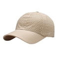 thumbnail image 1 of UJNDER Lightweight Breathable Visors for Outdoor Sports Comfortable Hats for All Seasons Ideal for Active Versatile Style with T Shirts Khaki, 1 of 3