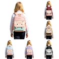 thumbnail image 1 of UJNDER Lightweight Cat Pattern Backpack for Boys and Girls Breathable Water-resistant Daypack with Color Block Design for Elementary Kids Kids School Backpack,01_Pink,Mid, 1 of 8