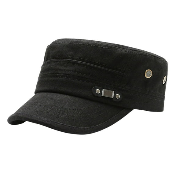 UJNDER Men's Flat Cap All Season Outdoor Fishing And Travel Hat For Stylish Comfort Classic Newsboy Hat For Casual Daily Wear Black