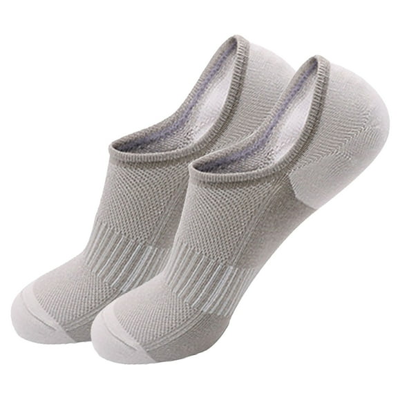 UJNDER Men's Low Cut Socks Summer Thin Breathable Solid Color Casual Ankle Socks for Leisure Sports GY1