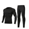 thumbnail image 1 of UJNDER Men's Thermal Underwear Set for Thickening and Quick Heating Comfort in Cold Weather Black XXL, 1 of 3