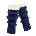 thumbnail image 1 of UJNDER Mens Thermal Warm Wool Socks For Winter Thick Cold Weather Boot Socks Stockings Navy, 1 of 5