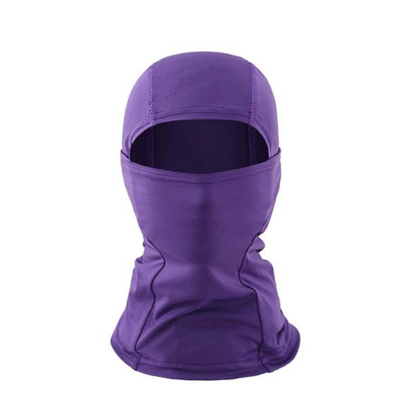 UJNDER Outdoor Cycling Headgear Balaklava Hat Breathable Sun Ice Silk Flying Tiger for Sun and Comfort Purple
