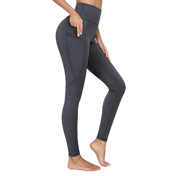 UJNDER Print Leggings Athletic Yoga Running Sports Pants Women's Fitness Workout Pants Grey XXL