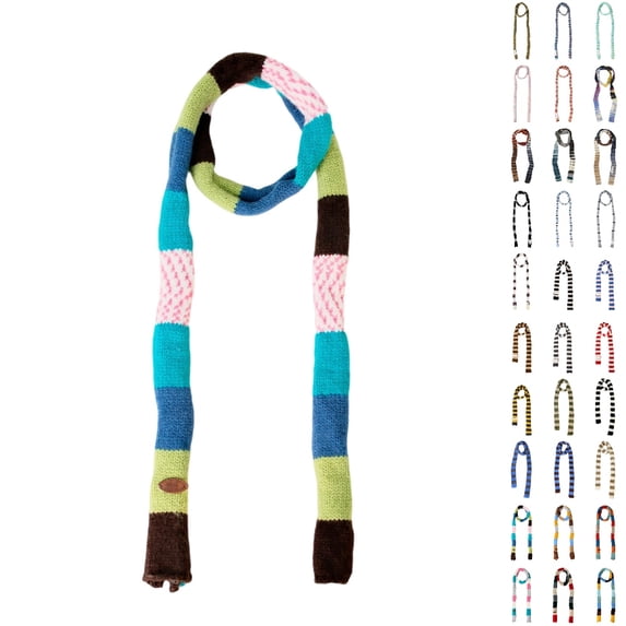UJNDER Scarf for Women Elegant Knit Long Loop Vintage Neck Warmer for Cozy Winter Fashion and Daily Wear