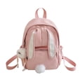thumbnail image 1 of UJNDER School Backpack for Girls Cute Bunny Ear Design Lightweight Backpack, School Daypack for Middle Schoolers and Outdoor Adventures Book Bag for Girls Pink,One Size, 1 of 8