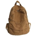thumbnail image 1 of UJNDER School for Girls Classic Solid Color Backpack with and Adjustable Straps, Ideal for Everyday School and Travel Book Bag for Girls Yellow,One Size, 1 of 2