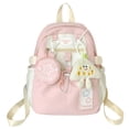 thumbnail image 1 of UJNDER School for Girls Versatile Detachable Backpack for High School and College, Lightweight Stylish Shoulder Bag for Commute Girls Bookbag Pink,One Size, 1 of 5