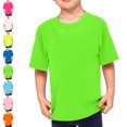 thumbnail image 1 of UJNDER Short Sleeve Swim Top UPF 50+ Sun Protection Rash Guard Quick-Drying for Kids Beach Water Sports Swim Top for Boys 4-14Y 01_Green,9-10 Years, 1 of 8