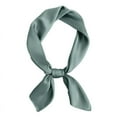 thumbnail image 1 of UJNDER Silk Scarves Scarf 70x70cm Ribbon Kerchief Women Polka Neck Accessory for Stylish Outfits Army Green, 1 of 3